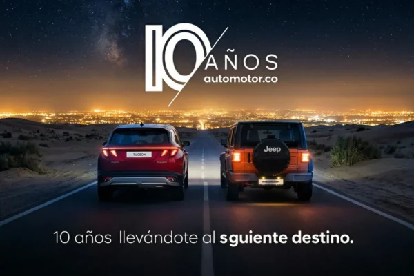 Celebramos los 10 años de Automotor.co, una década liderando la movilidad multimarca en Colombia con un servicio integral y confiable.