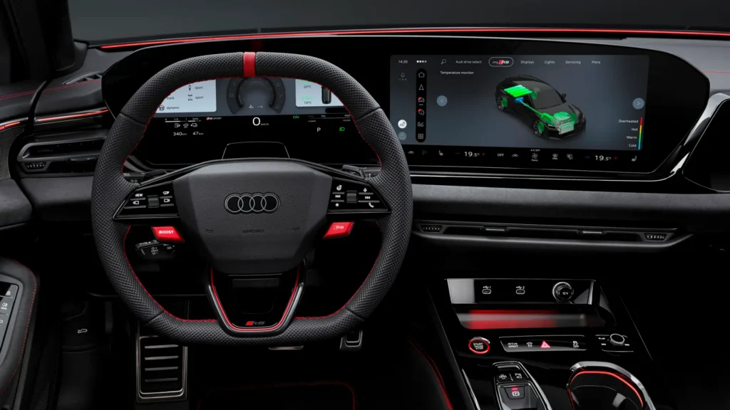 Audi RS 5 Avant, la “super wagon” híbrida de Audi Sport que puede alcanzar los 285 km/h 6 Audi RS 5 Avant 2026
