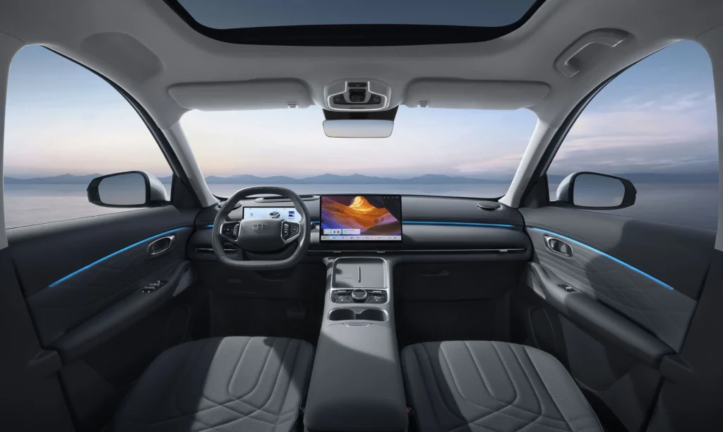 Geely Starray EM-i La revolución híbrida enchufable que transforma la movilidad sostenible en Colombia 5 Descubre el nuevo Geely Starray EM-i, el SUV híbrido enchufable que redefine la movilidad sostenible en Colombia con tecnología de vanguardia y gran autonomía.