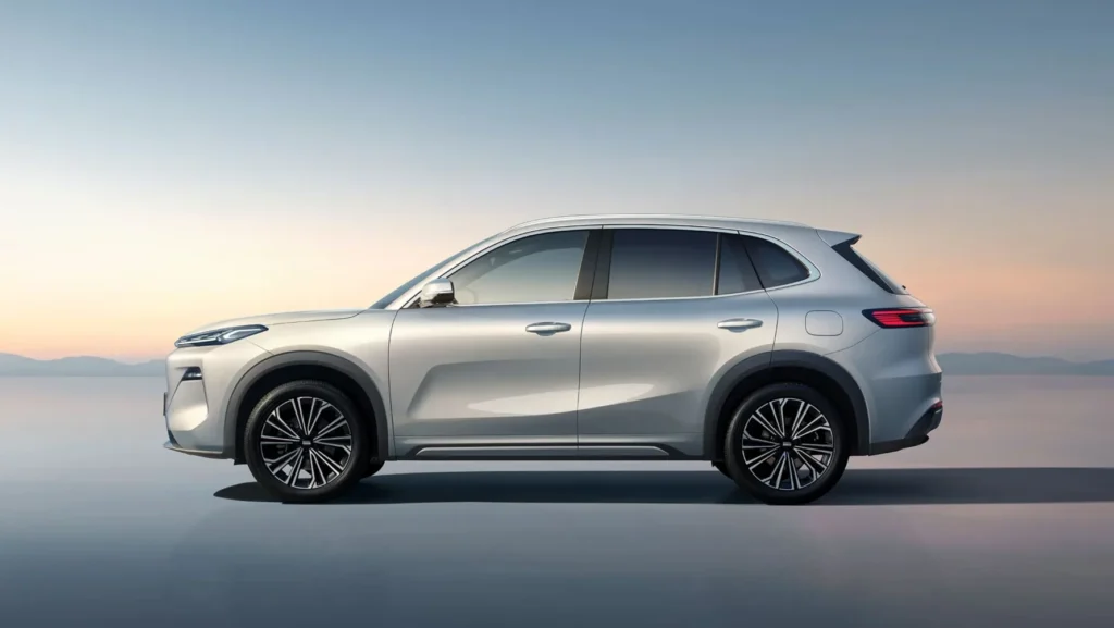 Geely Starray EM-i La revolución híbrida enchufable que transforma la movilidad sostenible en Colombia 2 Descubre el nuevo Geely Starray EM-i, el SUV híbrido enchufable que redefine la movilidad sostenible en Colombia con tecnología de vanguardia y gran autonomía.