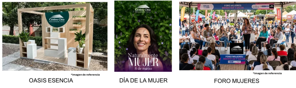 Centro Chía: Bienestar y autocuidado como motores de la esencia femenina 2 Descubre las mejores Actividades de marzo Centro Chía enfocadas en el bienestar y el autocuidado para celebrar la esencia femenina este mes.