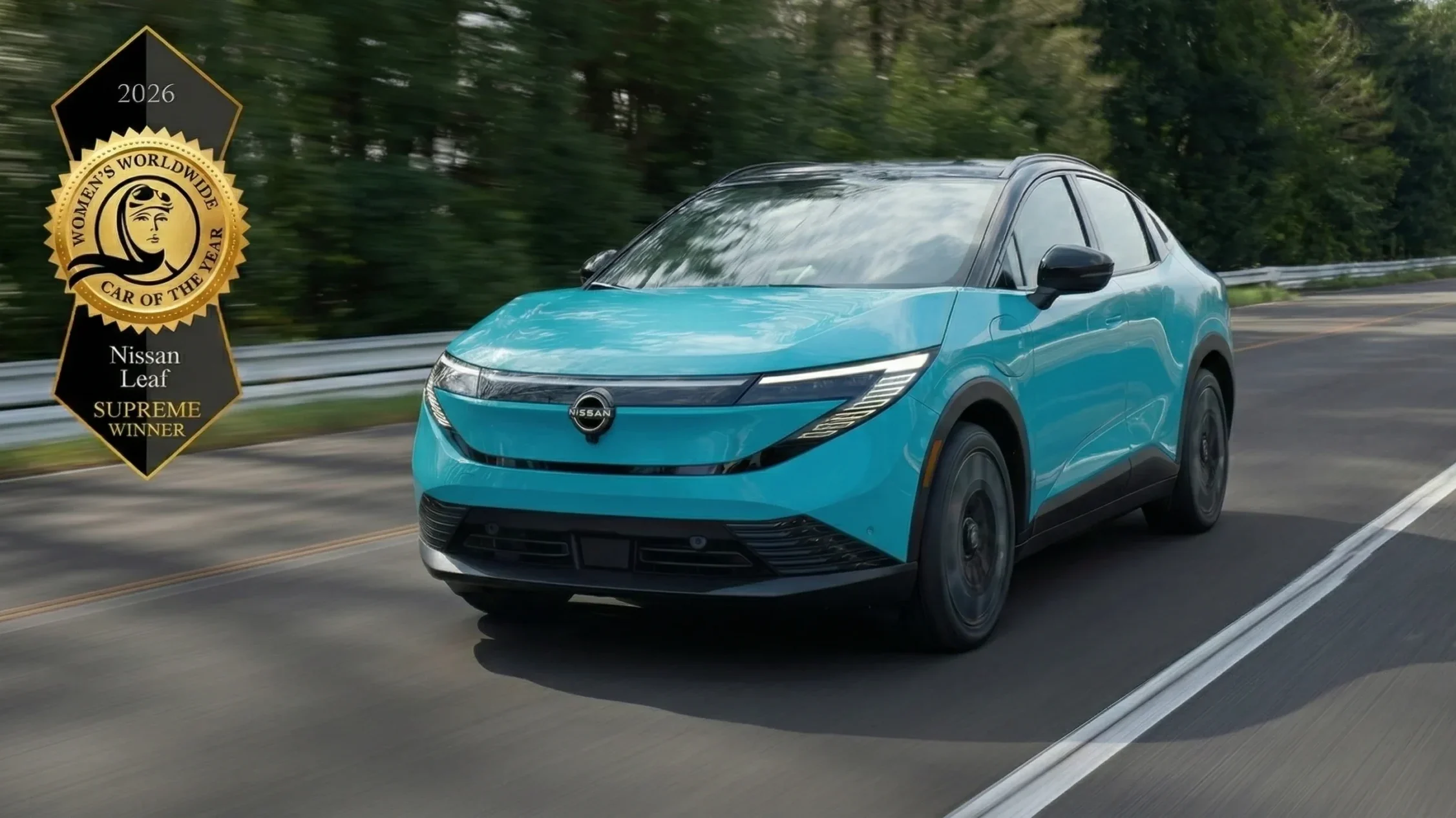 El Nissan LEAF ganador absoluto 2026 lidera la movilidad eléctrica tras ser premiado por el jurado internacional WWCOTY por su innovación y diseño.