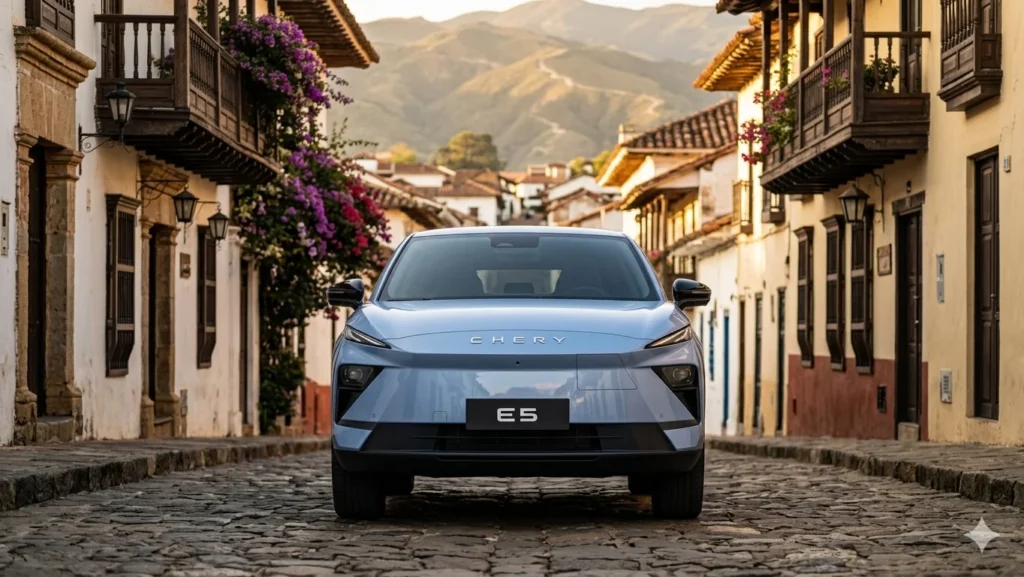 El Chery E5 2026 bate récords en Colombia con 700 reservas en su primer día. Descubre por qué esta SUV eléctrica lidera el mercado. Conoce los detalles.
