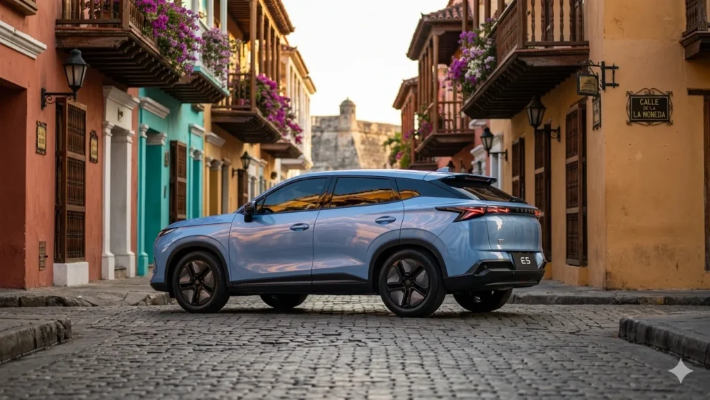 El Chery E5 2026 bate récords en Colombia con 700 reservas en su primer día. Descubre por qué esta SUV eléctrica lidera el mercado. Conoce los detalles.