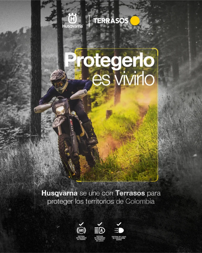 La alianza de KTM y Husqvarna con Terrasos protege la biodiversidad colombiana y el bosque de niebla. Conoce los detalles de esta unión aquí.