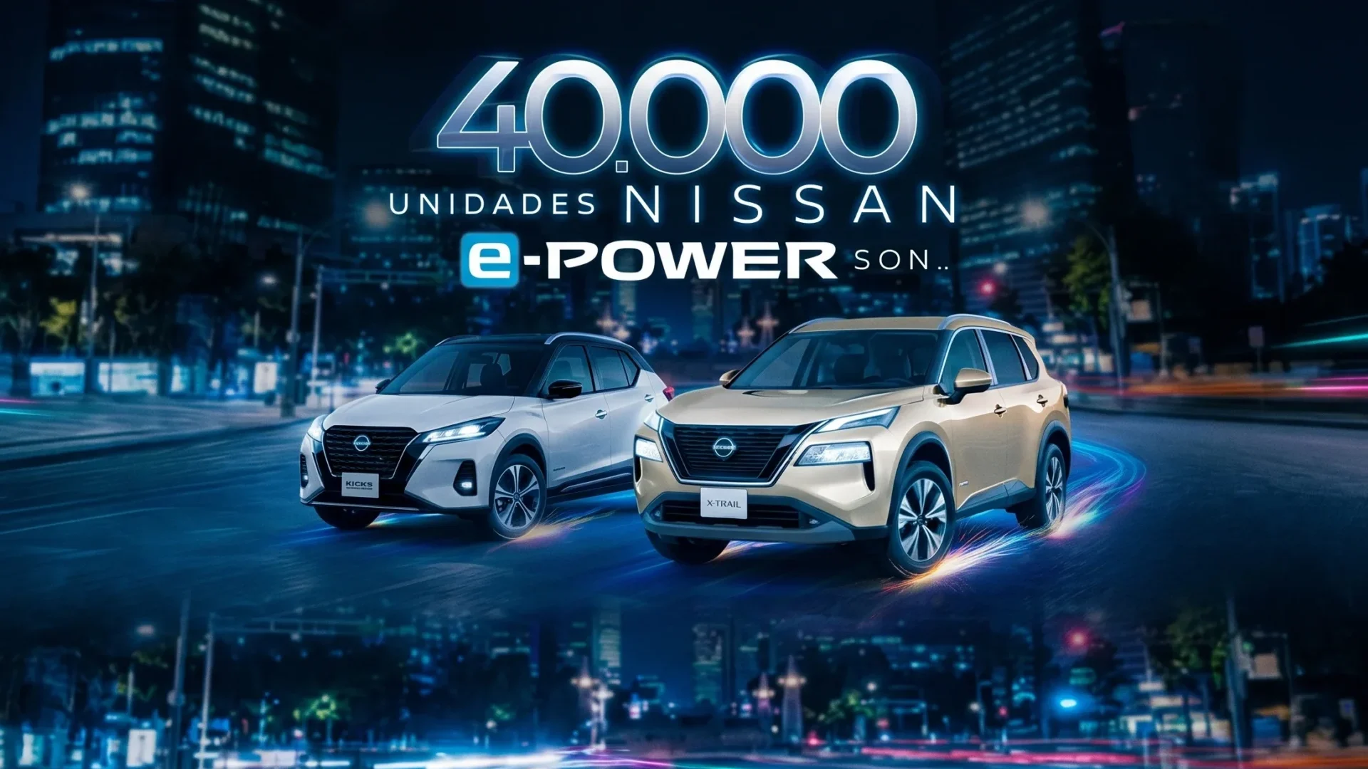 Nissan lidera en la región con la tecnología Nissan e-POWER, superando 40 mil unidades vendidas. Una solución eléctrica única. Descubre más aquí.