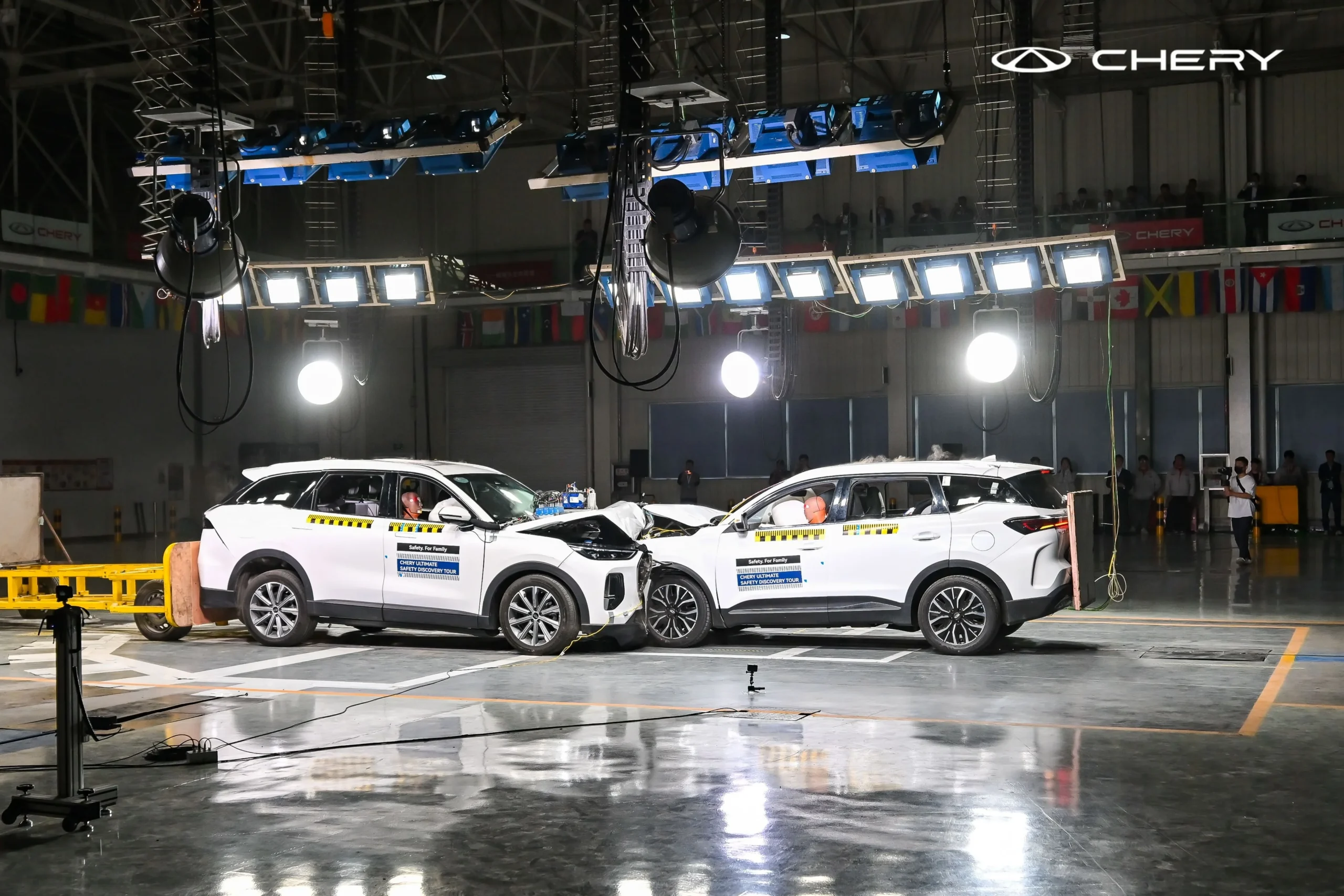 Seguridad del Chery Tiggo 9: 5 innovaciones en choque múltiple -