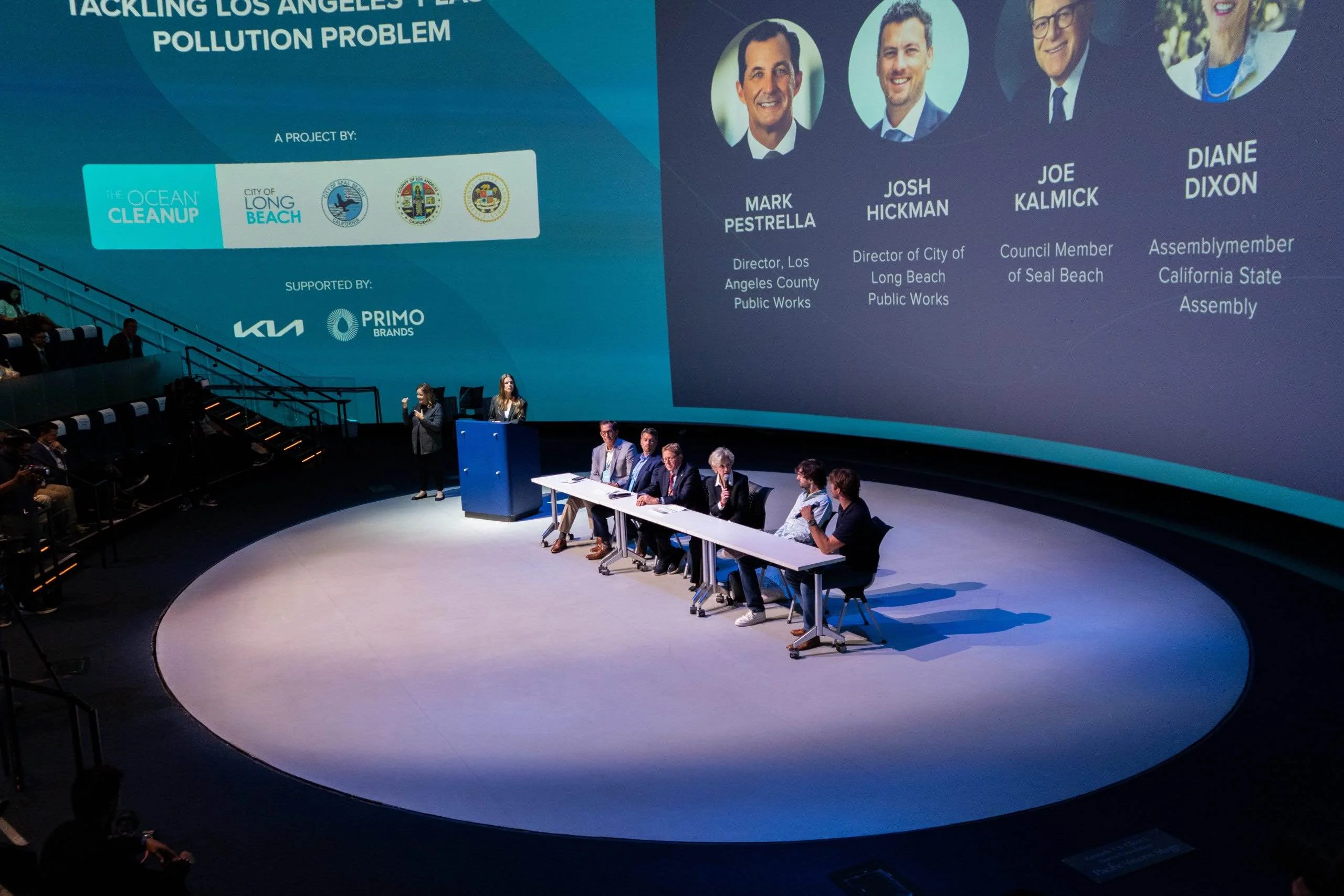 Kia y The Ocean Cleanup Kia