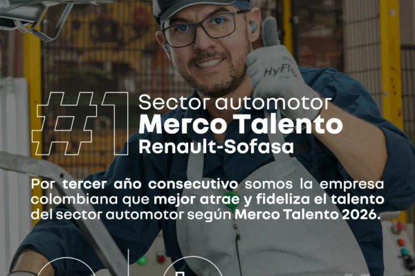 Renault-Sofasa en Merco Talento 2026 Renault