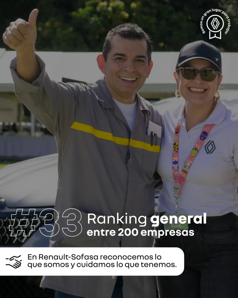 Renault-Sofasa en Merco Talento 2026 Renault