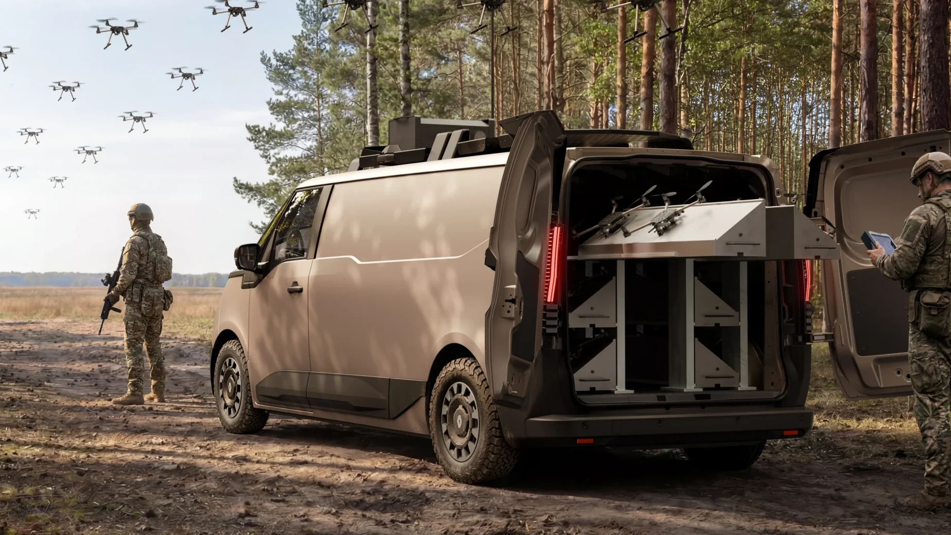 Renault 4 TROOP: el vehículo táctico que redefine la defensa -