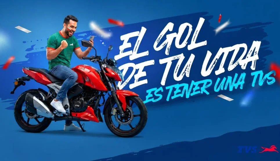 campaña TVS Motor TVS