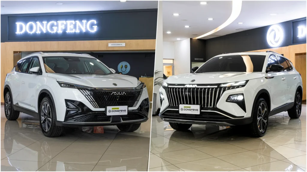 SUV híbridos de Dongfeng en Colombia