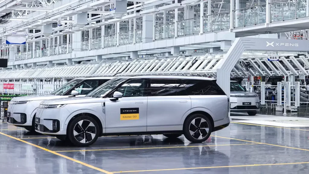 robotaxi de XPeng XPeng