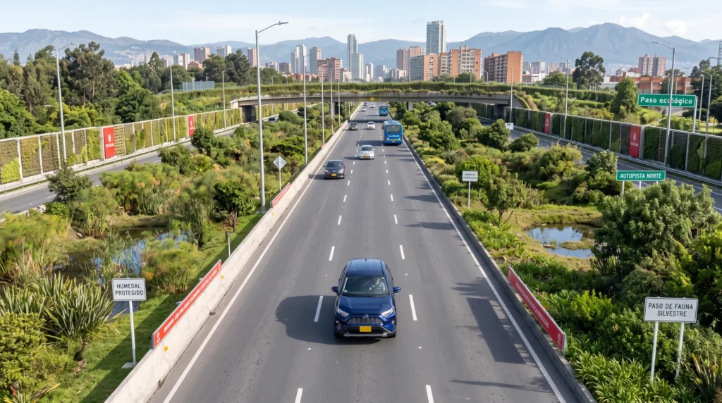 La ANLA autoriza la ampliación de la Autopista Norte en Bogotá. Conoce los detalles de esta obra vital para la movilidad.