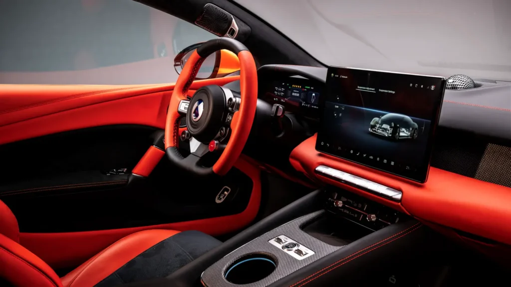Así es el Denza Z, el nuevo supercar eléctrico desarrollado por BYD que alcanza los 300 km/h 4 Denza Z 2026 debut oficial