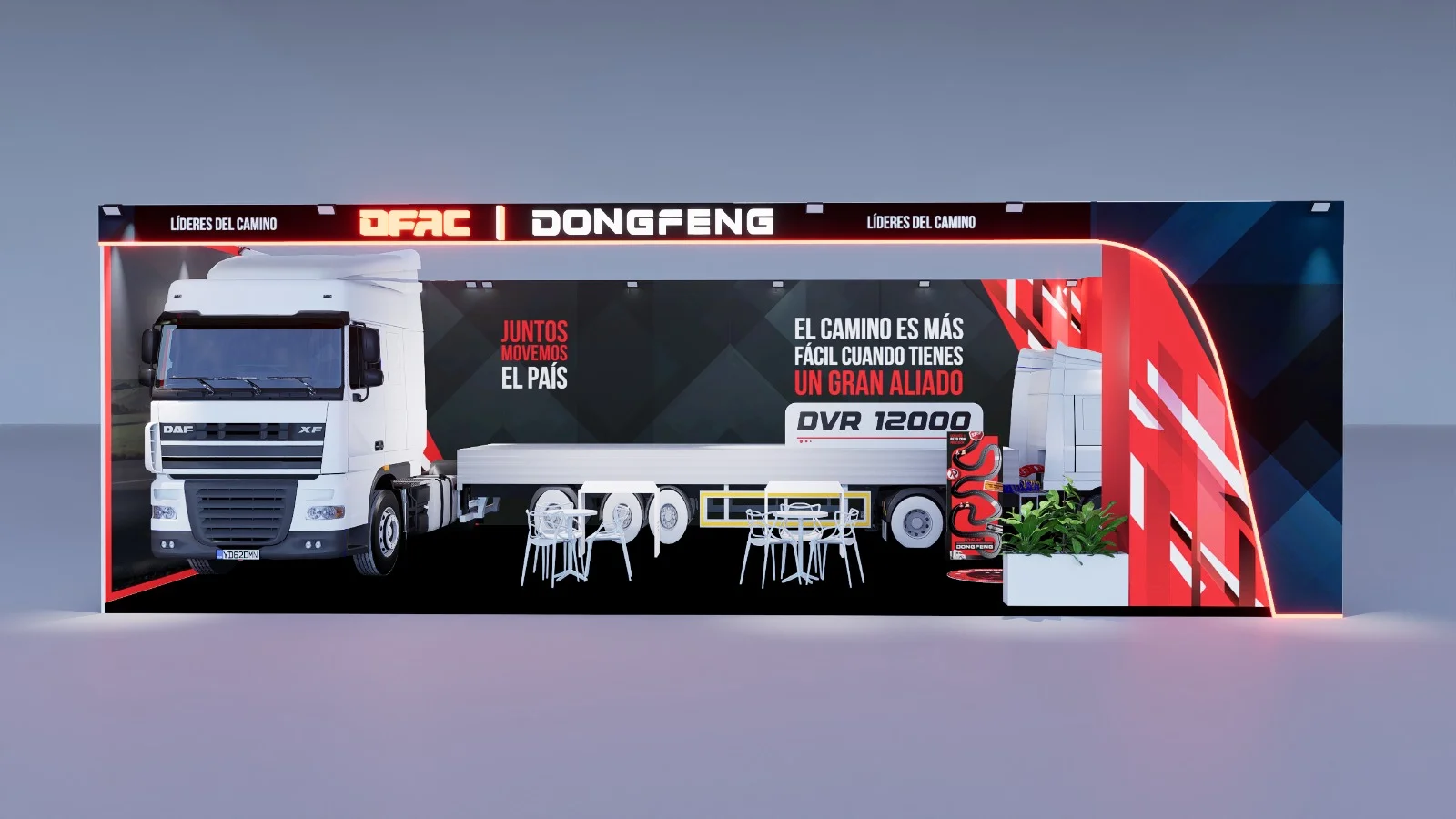 participación de DFAC Dongfeng en Fedetranscarga DFAC Dongfeng