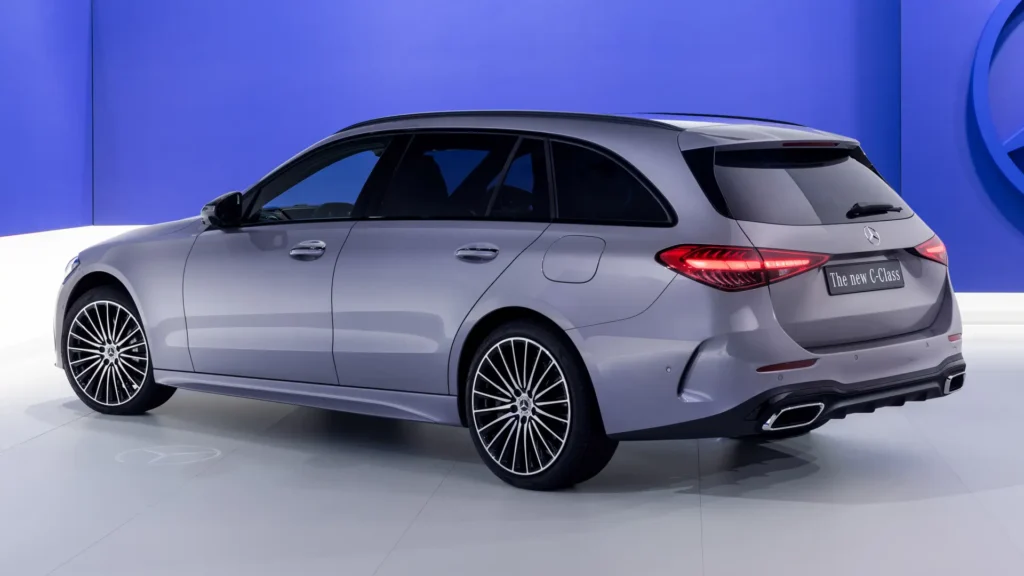 La Mercedes-Benz Clase C Estate se prepara para el 2027 con varias novedades 2 Mercedes-Benz Clase C Estate S206 facelift 2027