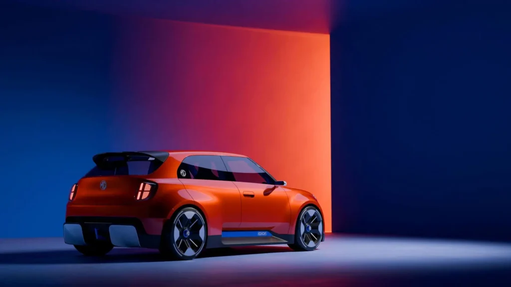 MG GO! Concept: un hatchback con diseño retro futurista inspirado en el icónico MGB GT 4 MG GO! Concept 2026