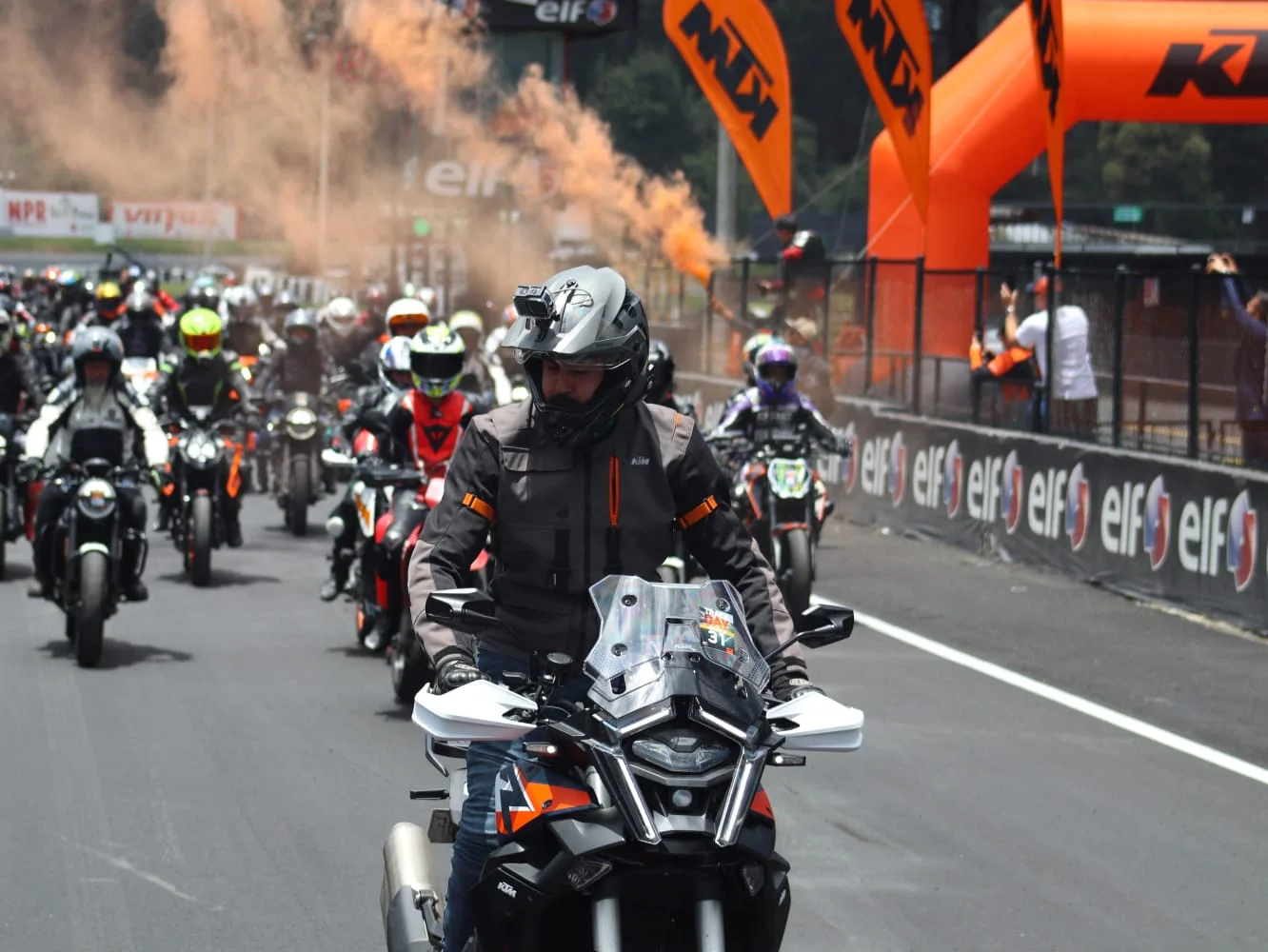 experiencia en pista de KTM Noticia
