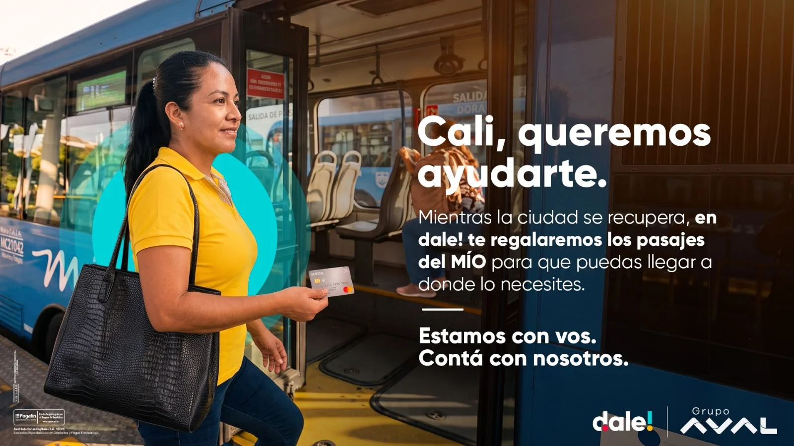 devolución de pasajes del MÍO dale!