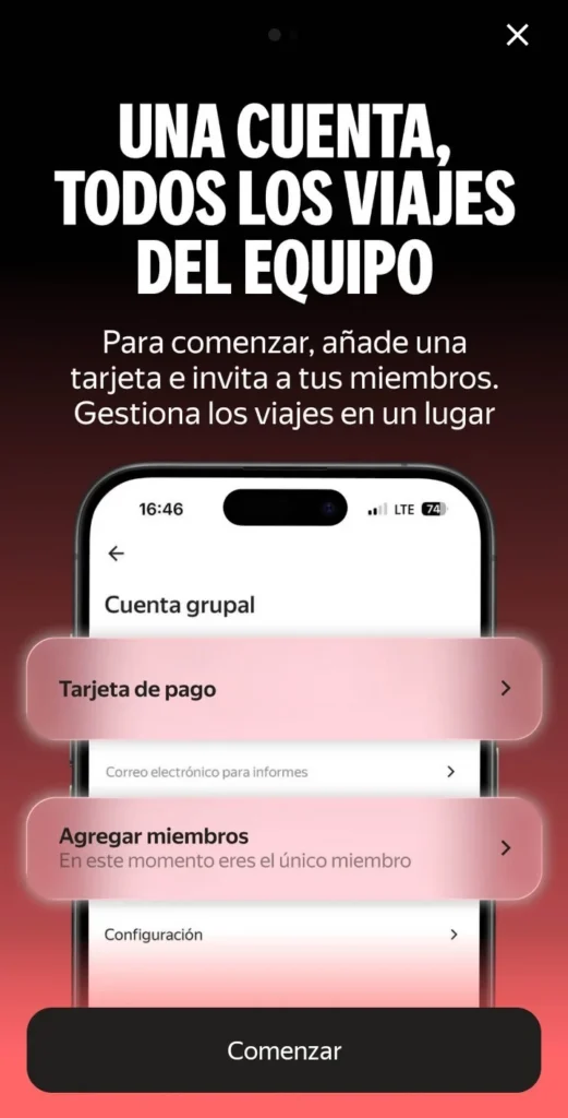Cuentas Grupales de Yango Ride Yango Ride