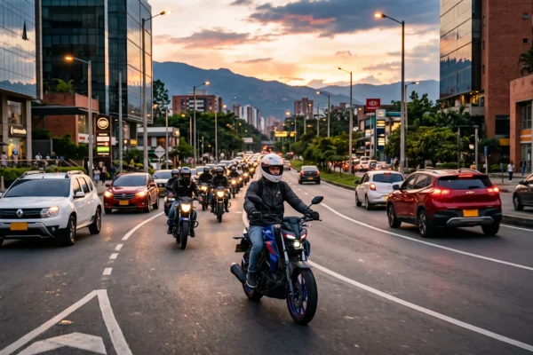Venta de motos en Colombia Abril 2026