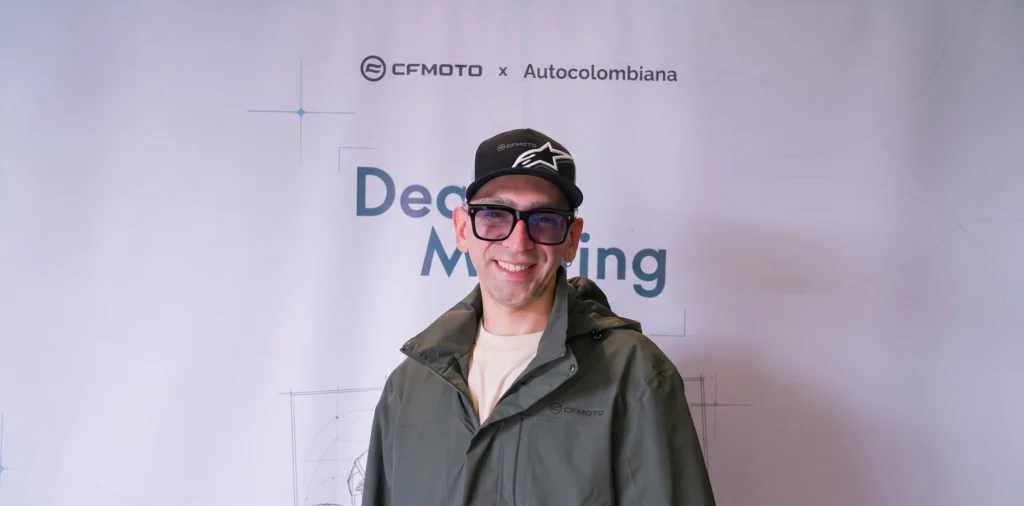 David García, Gerente de CFMOTO Colombia.