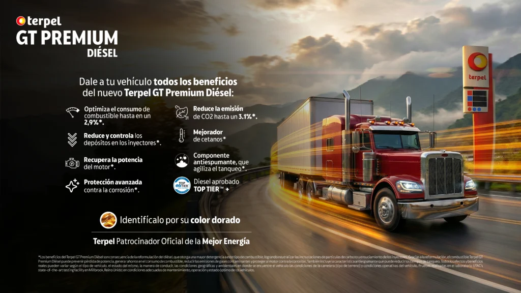 Terpel GT Premium: la nueva era de combustibles para el rendimiento en Colombia 5 Terpel GT Premium Terpel