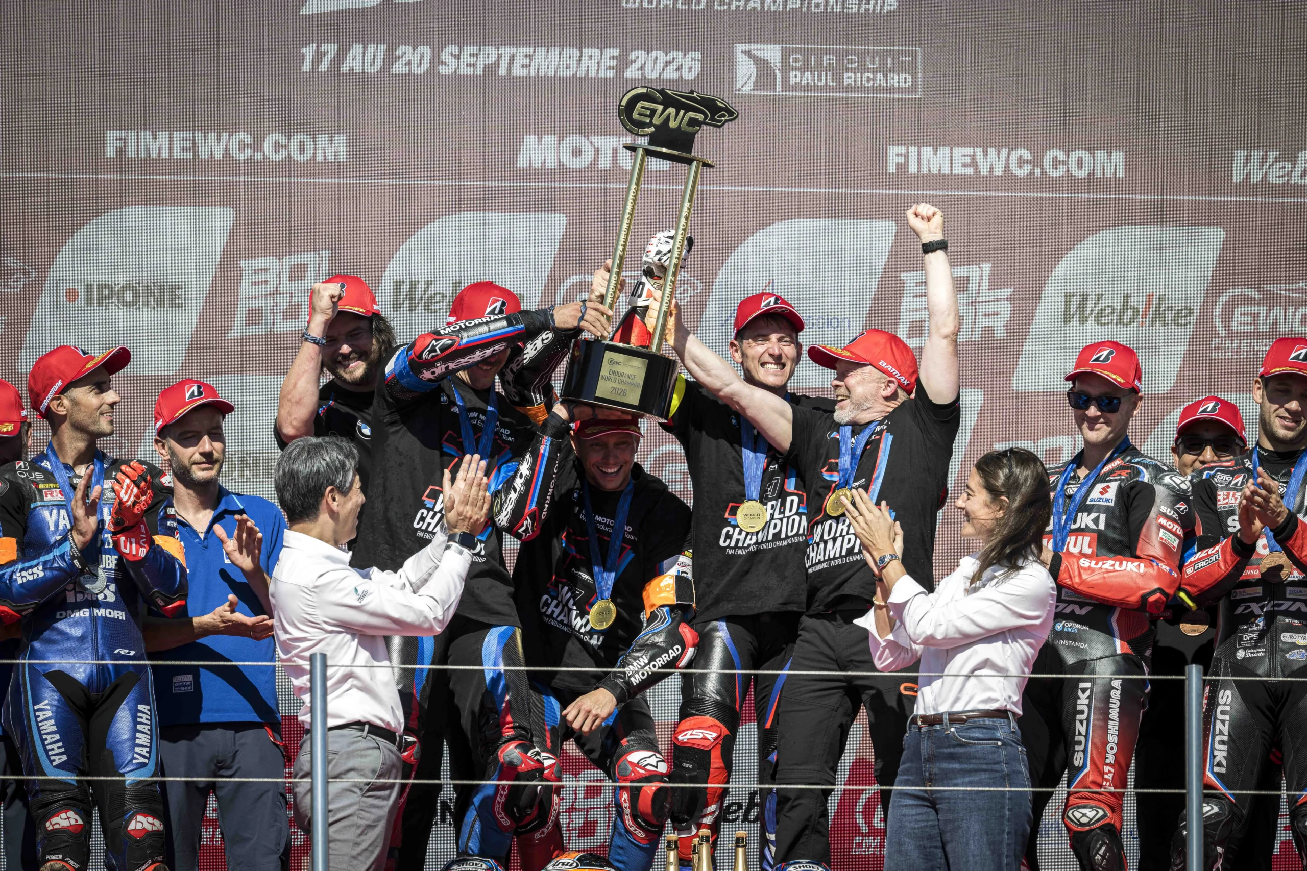BMW Motorrad World Endurance Team es el campeón mundial EWC de BMW con victoria en Bol d'Or 6 campeón mundial EWC de BMW: BMW bmw campeones fim endurance world championship 2026 scaled