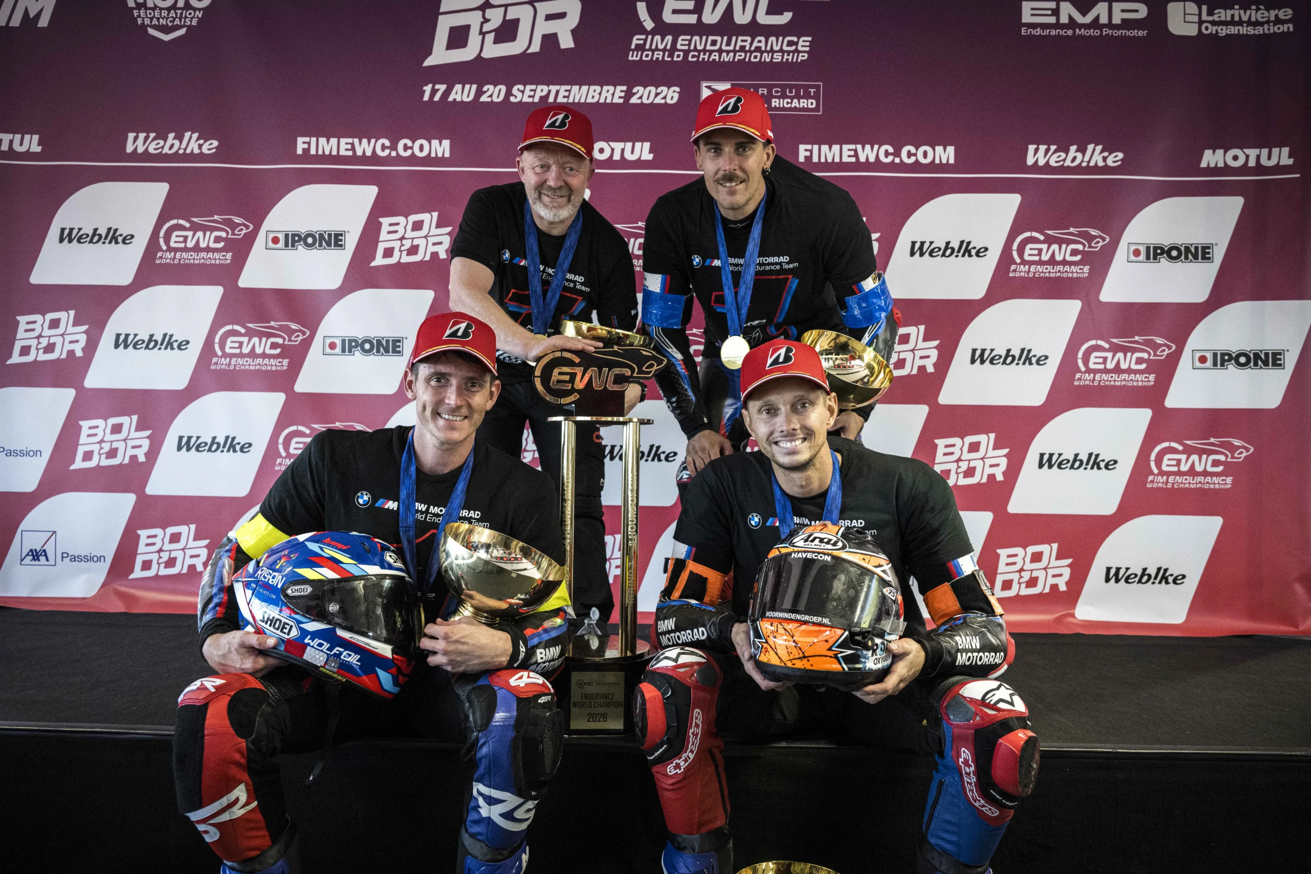 BMW Motorrad World Endurance Team es el campeón mundial EWC de BMW con victoria en Bol d'Or 4 campeón mundial EWC de BMW: BMW bmw fim endurance world championship 2026 scaled