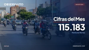 Venta de motos en Colombia Agosto 2026