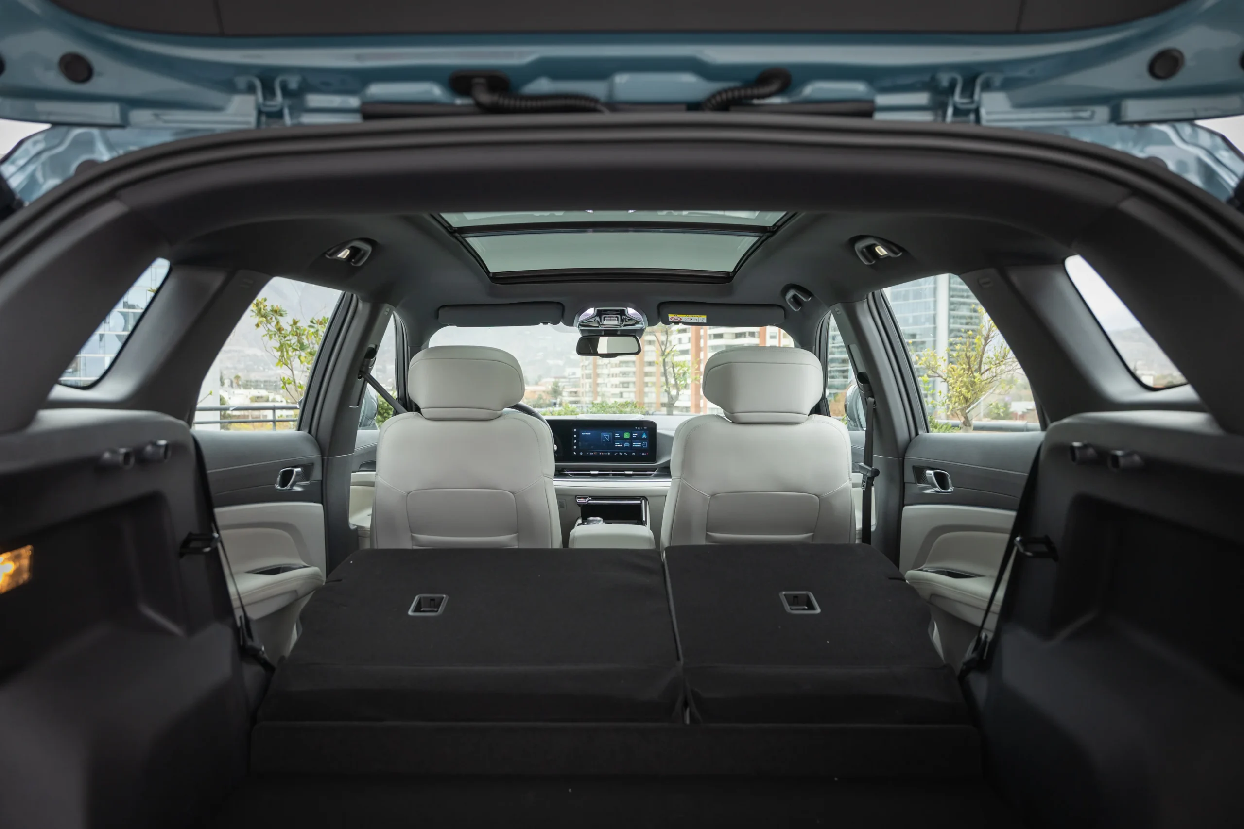 Ford Territory Platinum: Interior del Ford Territory, asientos y maletero