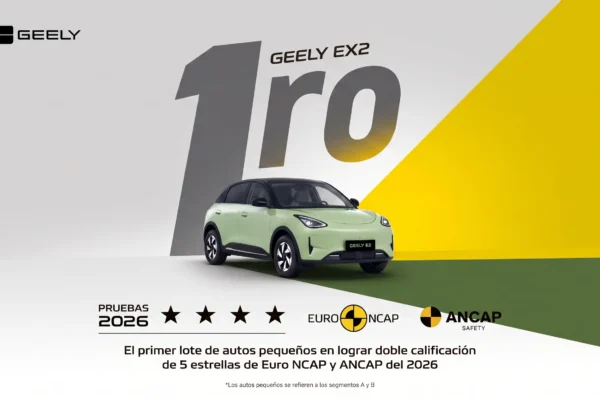 ANCAP Safety Report del Geely EX2 Geely