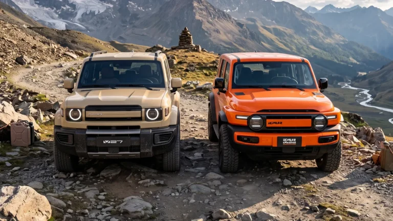 iCAUR llegó a Colombia con los nuevos V23 y V27: electrificados, de estilo neo-retro y aptos para todoterreno 