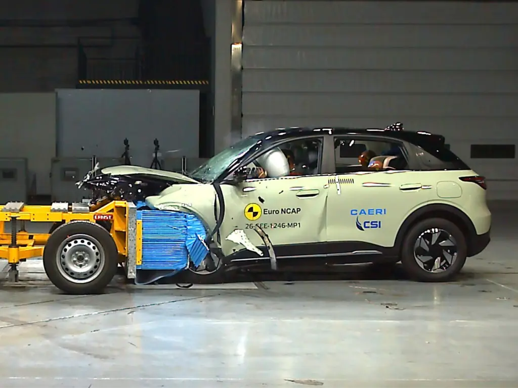 ANCAP Safety Report del Geely EX2 Geely