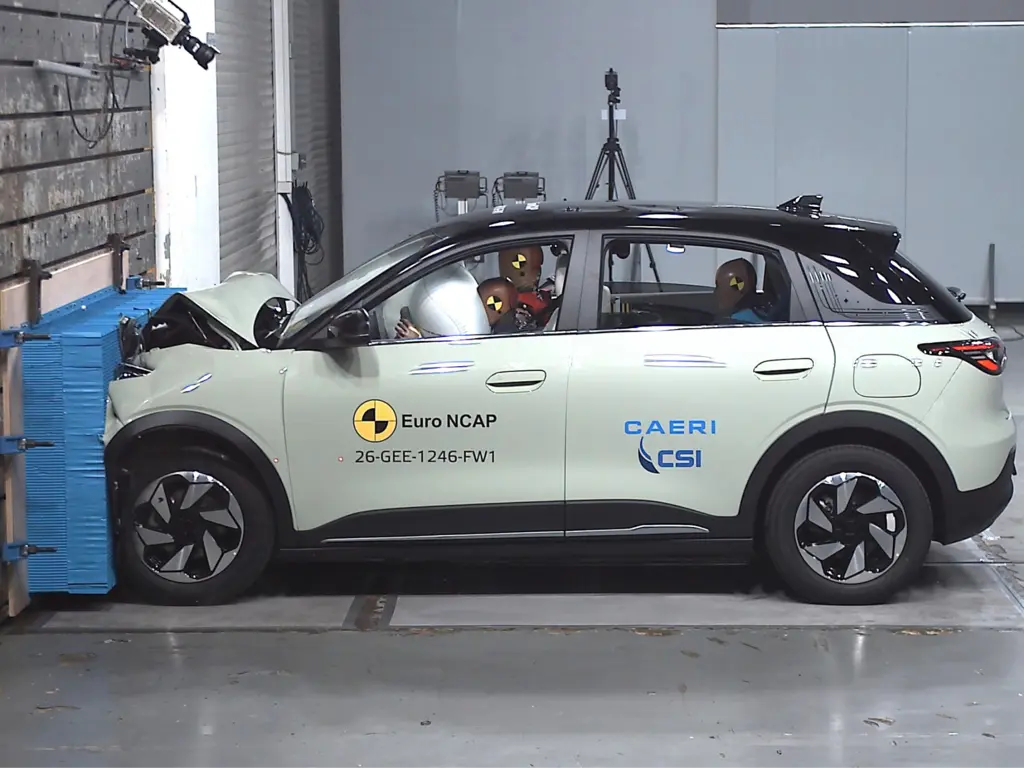ANCAP Safety Report del Geely EX2 Geely