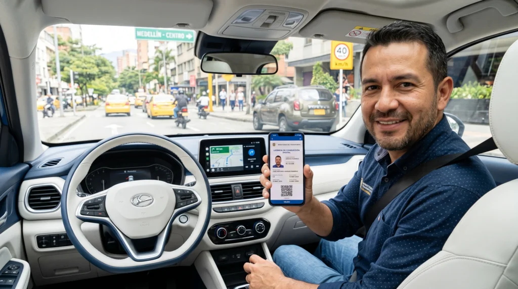 licencia de conducción digital Colombia Ministerio de Transporte