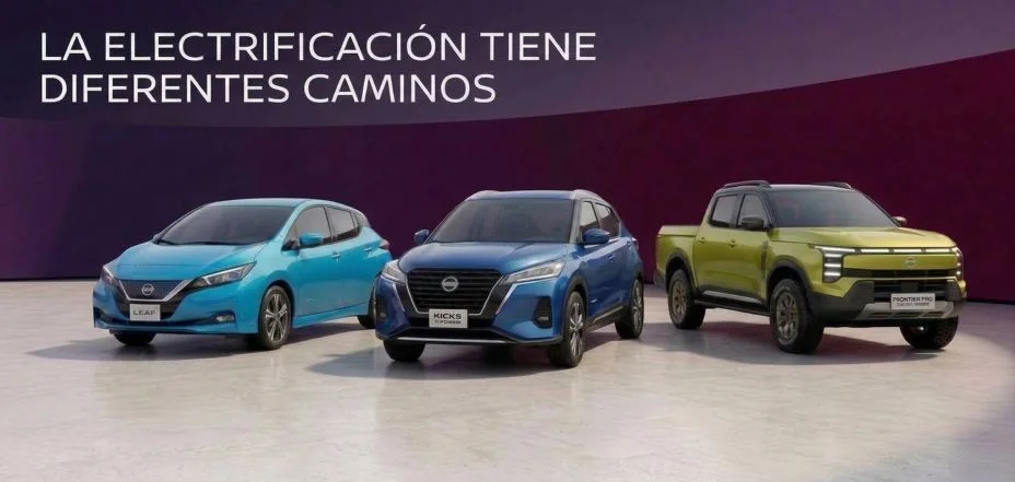 Estrategia de electrificación de Nissan: Nissan Leaf, Kicks y Frontier en presentación.