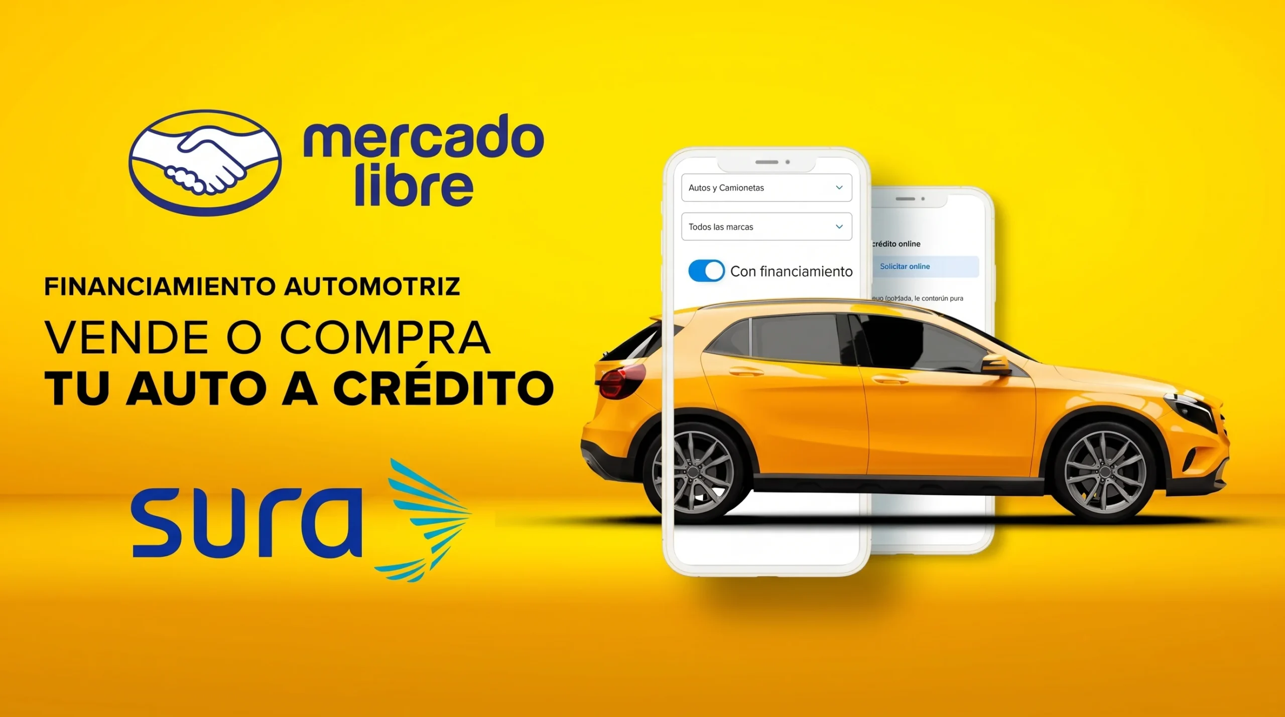 Financiación de Mercado Libre: SURA se une para simplificar la compra de vehículos en Colombia