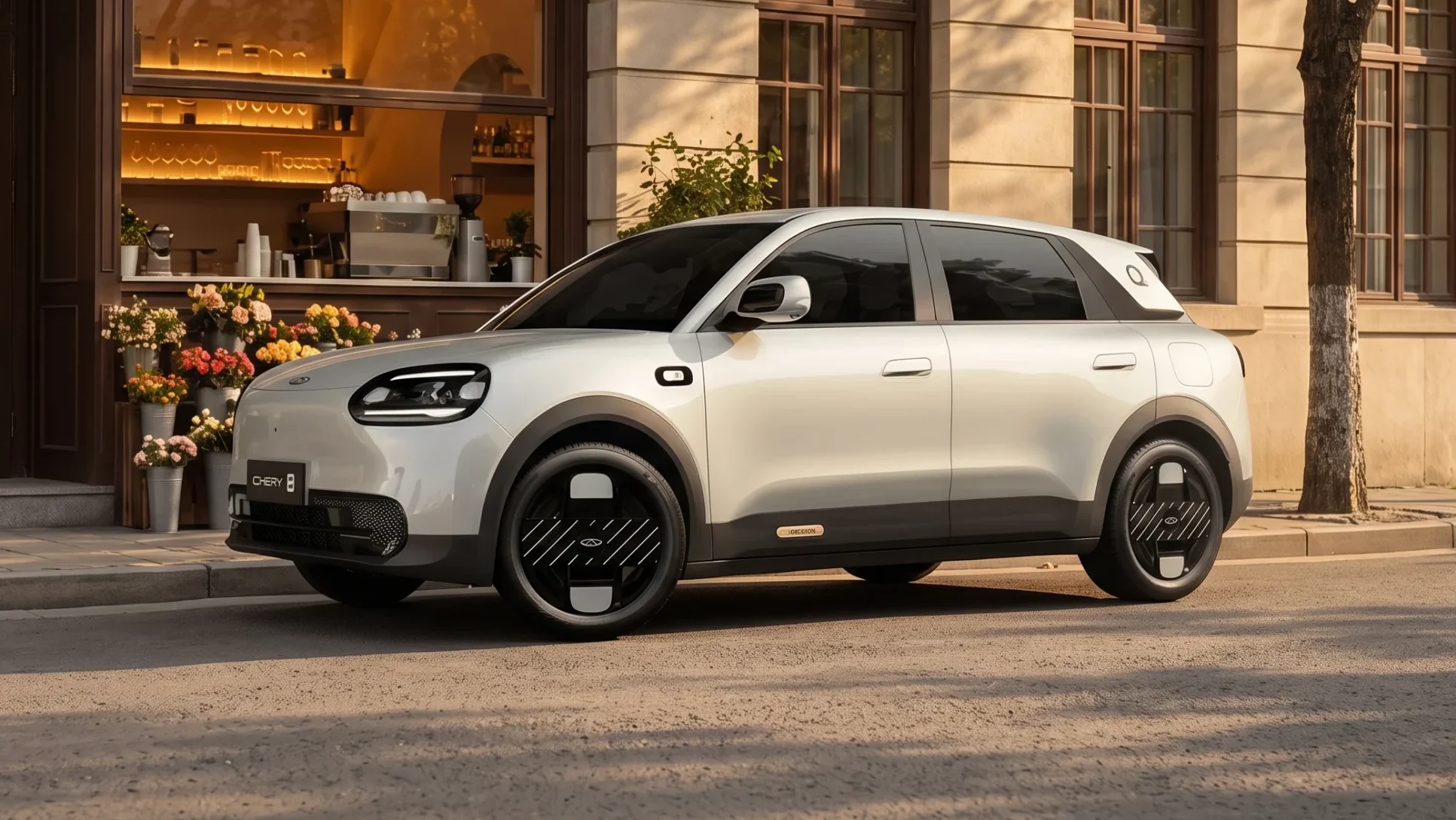Chery Q eléctrico en el Salón de París 2026.