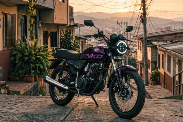 AKT NKD se renueva con mayor autonomía, iluminación LED y diseño modernizado