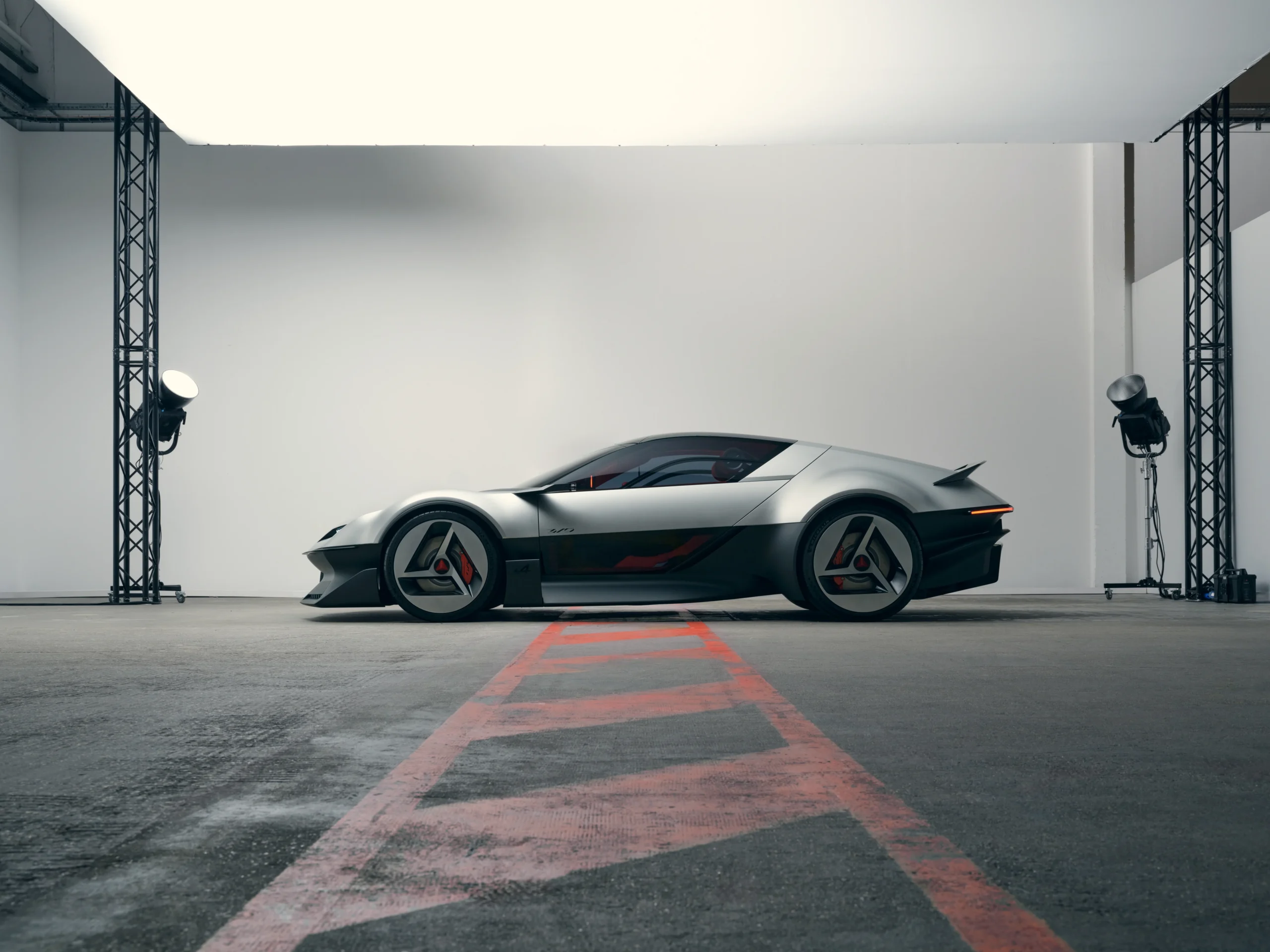 Alpine A310 VISION: el renacimiento de un clásico deportivo francés 5 Alpine A310 VISION concepto, perfil lateral estudio