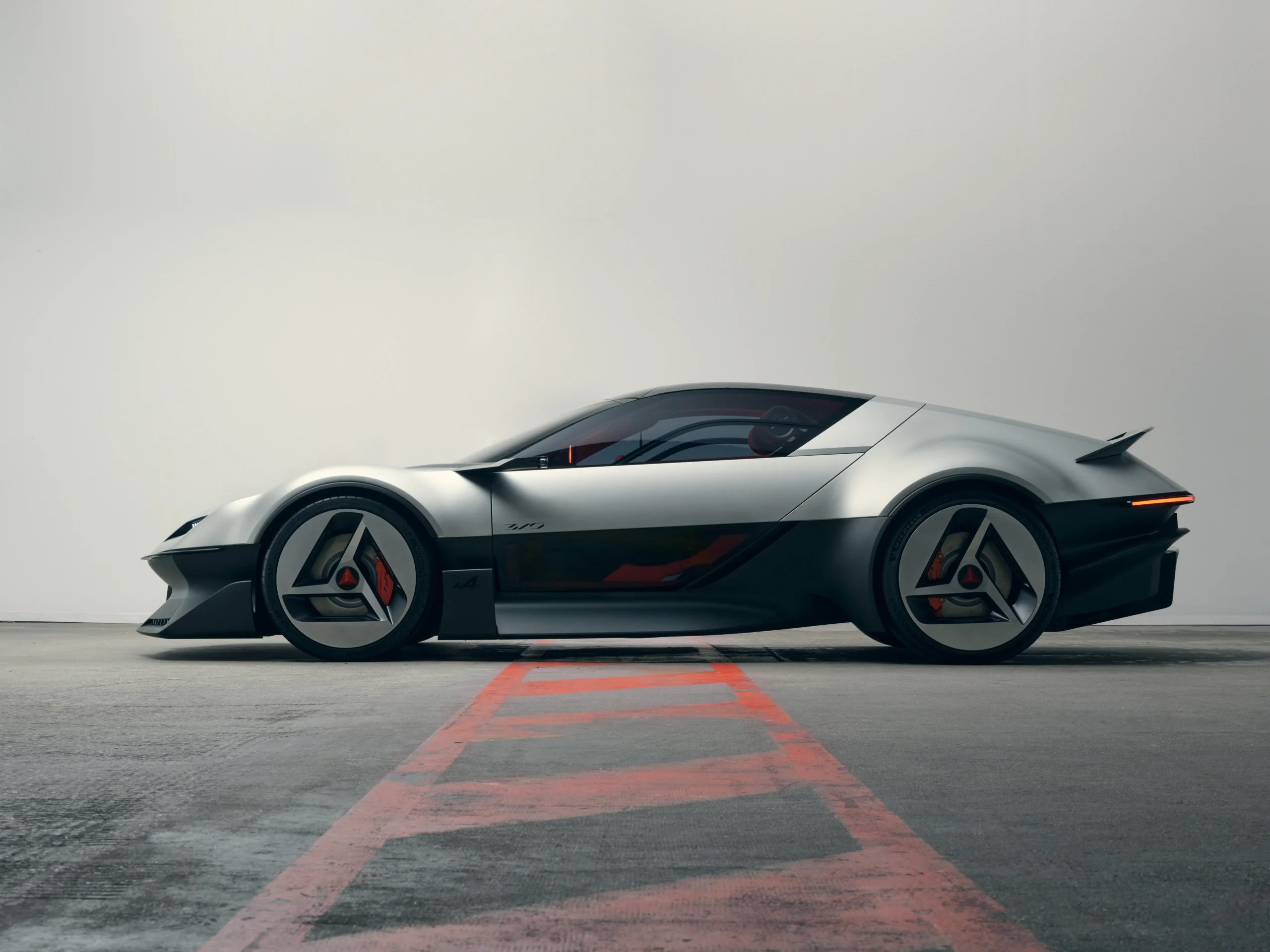 Alpine A310 VISION: el renacimiento de un clásico deportivo francés 2 Alpine A310 Vision concept vista lateral
