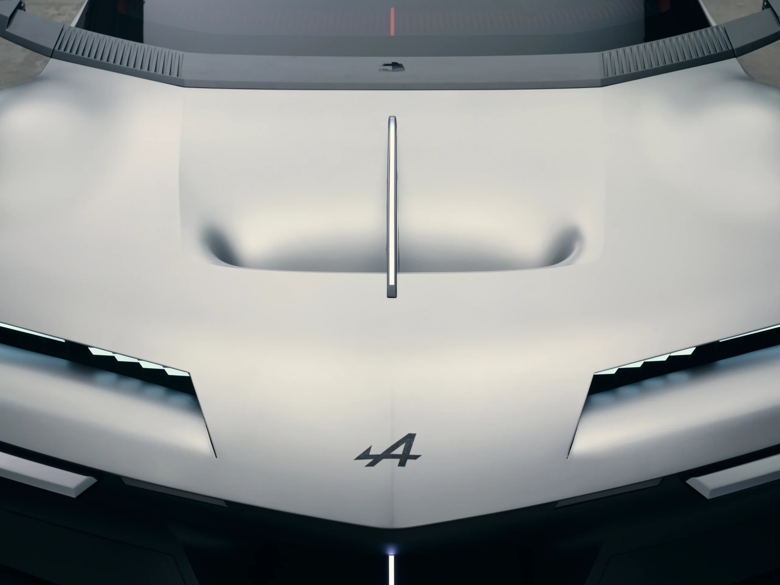 Alpine A310 VISION: el renacimiento de un clásico deportivo francés 7 Frente del concept car Alpine A310 VISION.