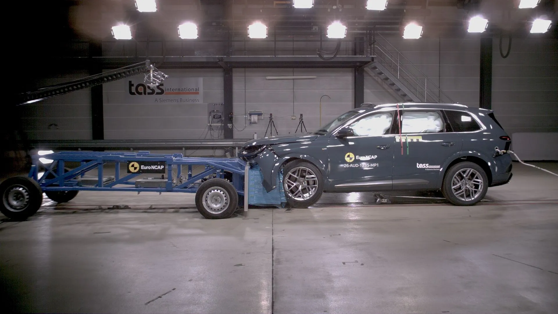 Audi Q7 prueba de choque Euro NCAP