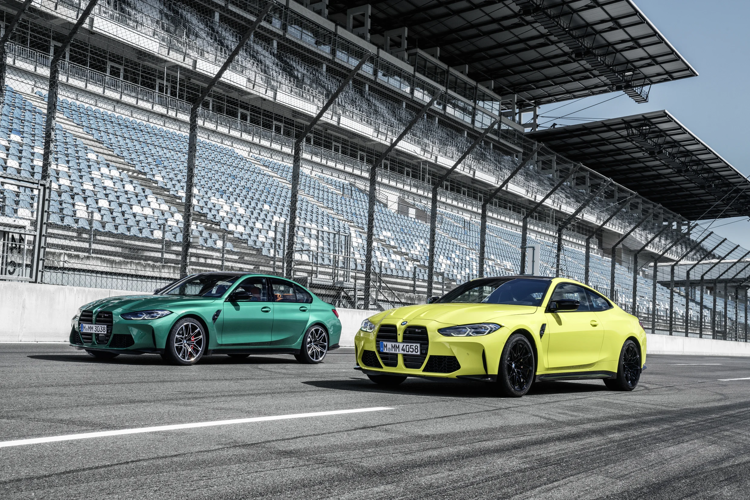 BMW M3: Un legado de 40 años forjando la excelencia en deportivos de alta gama 6 BMW M3 (G80) y M4 (G82) en pista