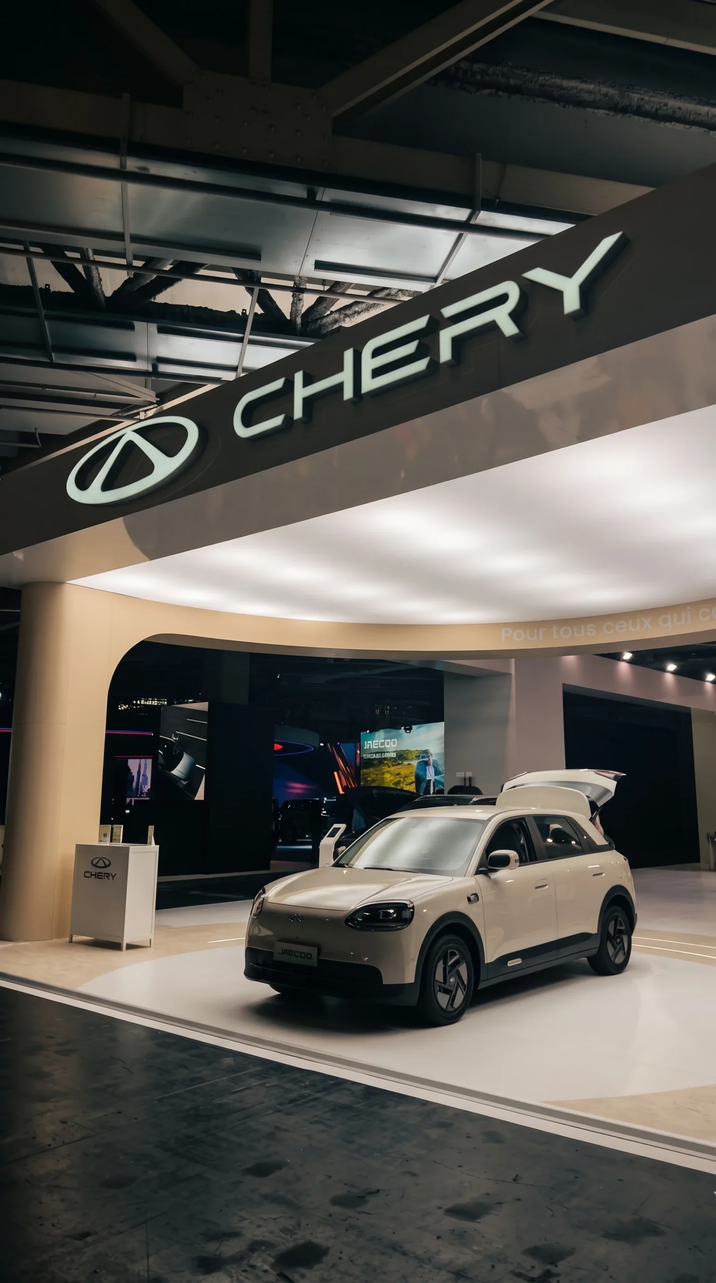 Chery Q eléctrico en el Salón de París 2026.