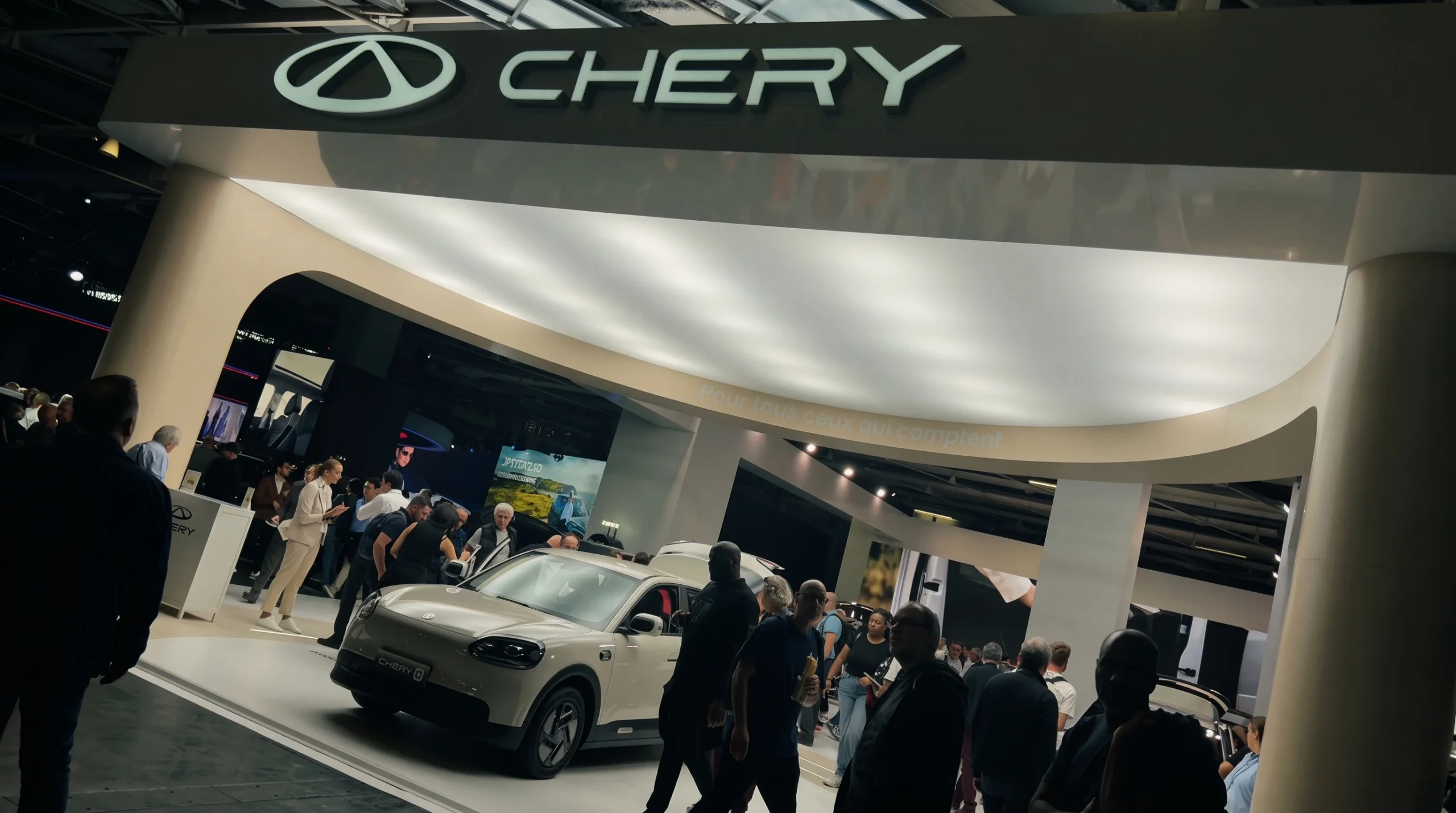 Chery Q eléctrico en el Salón de París 2026.