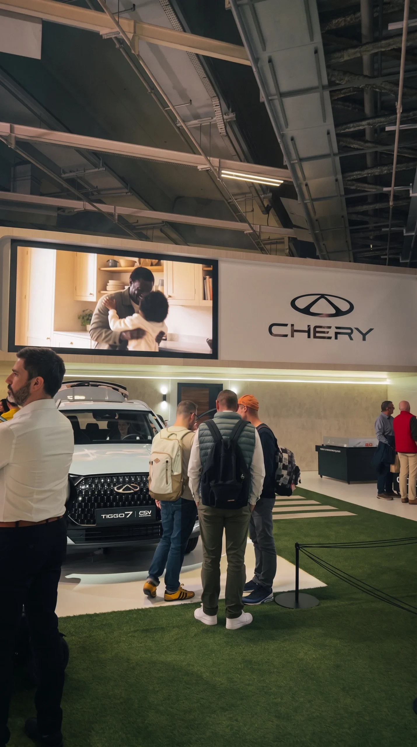 Chery Q: Chery Tiggo 7 GSV en el Salón del Automóvil de París 2026.